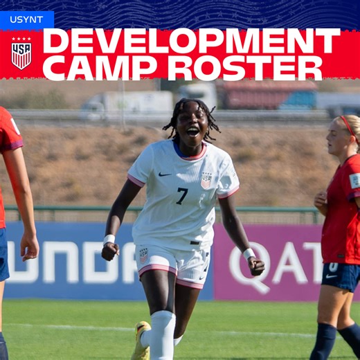 24 Players Named To U.S. National Team Development Camp Which Will Run Concurrently With USWNT Training Camp in Los Angeles