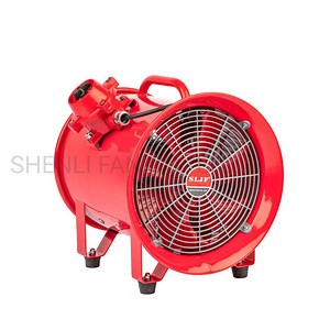 [Hot Item] Portable Axial Fan Explosion Proof Fan 12 Inch Utility Blower 550W 220V 50Hz for Extraction and Ventilation