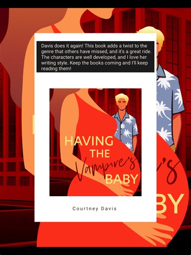 A review for Having the Vampire's Baby! Chaotic Conceptions 1 #review #goodreads #romance #paranormalromance #booktok
