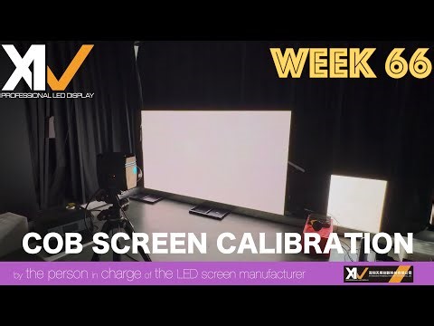 【 Ledビジョンメーカー 担当者が紹介する】COB SCREEN CALIBRATION