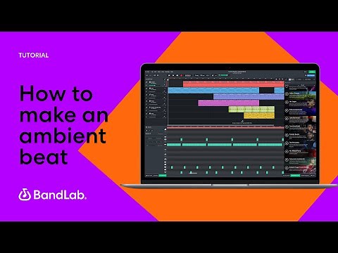 How to make an ambient beat using BandLab's free web Mix Editor (BandLab Tutorial)