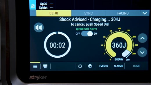 院前急救｜LIFEPAK 35监护仪除颤仪实际应用演示