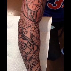 78K views · 55 shares | Neo Traditional sleeve in progress by Grant Lubbock @grant_tattoos - Owner/Tattooer @ Red Baron Ink Tattoo NYC  | Tattoodo | Facebook