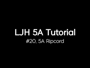 5A tutorial #20 ripcord