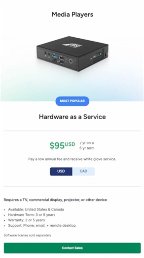 Digital Signage Without the Upfront Cost? Here’s How #digitalsignage #haas #risevision