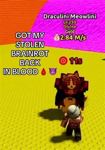 I finally got it back in BLOOD 😭🙏 #roblox #escapetsunami #brainrots #fypシ