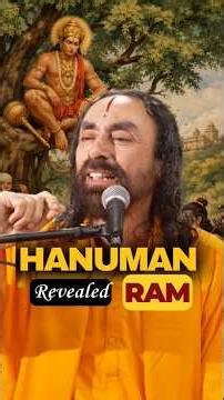 Hanuman Jayanti Special: How Hanuman Helped Tulsidas See Lord Ram l Swami Mukundananda #shorts