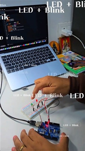 My First Arduino LED Blink! 🤖🔥 Fixed My Code & Made It Work! #arduino