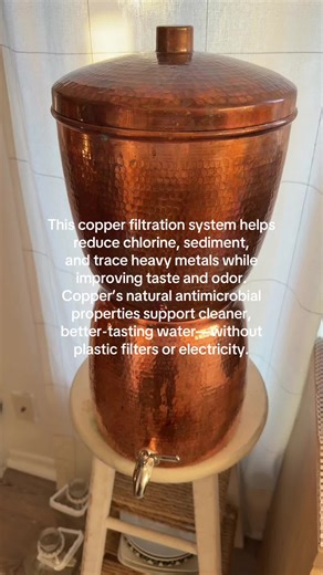 #cleantok #cleanwater #sanavida #copperwater #crunchymom | water filter