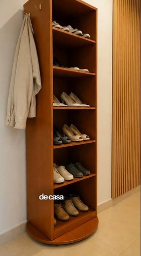 Sapateira 360° com Espelho ✨ Quarto Organizado e Elegante Todos os Dias #decoração