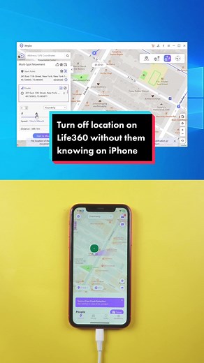 Turn off location on Life360 without them knowing on iPhone #life360 #turnofflocation #life360hacks #ianygo #tenorshareproducts #changelocation #iphonelocation