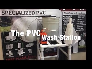 HOW TO: Build Your Own Portable PVC Hand Wash Station #DIY