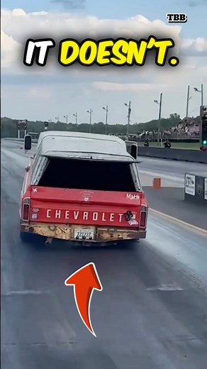 Worst Looking Truck With the Craziest Power #dragstrip #v8