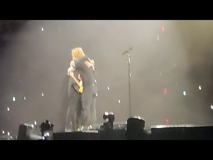 エドシーラン2024東京ドームにてワンオクTakaサプライズ出演　ほぼ最前列から