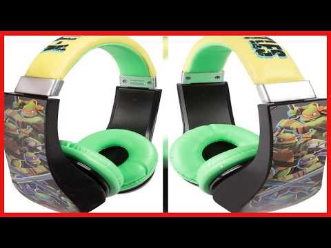 Teenage Mutant Ninja Turtles Kids Headphones: Safe, Stylish, and Superior Sound