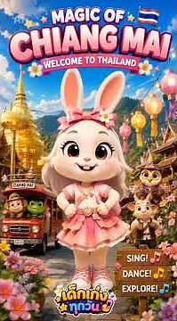 Magic of Chiang Mai | Welcome to Thailand 🇹🇭 | Bunny Girl Adventure Song