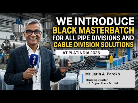 Introducing Black Masterbatch for Pipe & Cable Solutions | PlastIndia 2026
