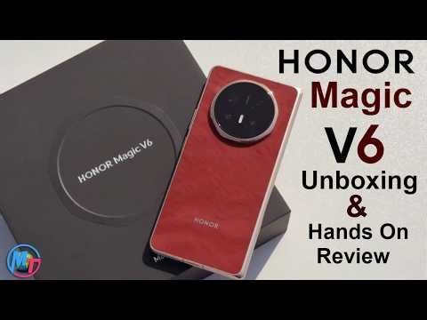 Honor Magic V6 Unboxing & Hands on Review!!!