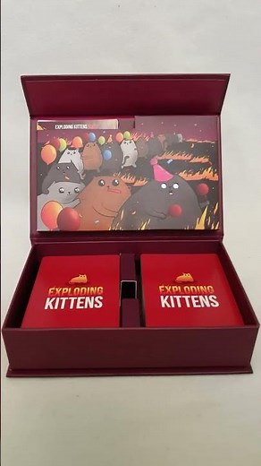 adorable exploding Kittens music box #shorts #adorable #unboxing