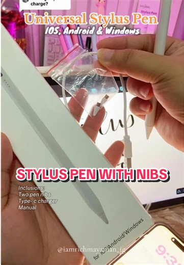Universal Stylus Pen for iOS, Android & Windows Devices