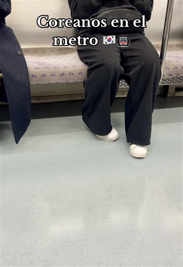 En el transporte público ya sea bus o metro es muy común que los coreanos se siente de manera que minimicen el espacio entre ellos🫨 no solo si eso implica no sentarse al lado de un extranjero pero también de un coreano #paratiiiiiiiiiiiiiiiiiiiiiiiiiiiiiii #latam #coreadelsur #corea #seul