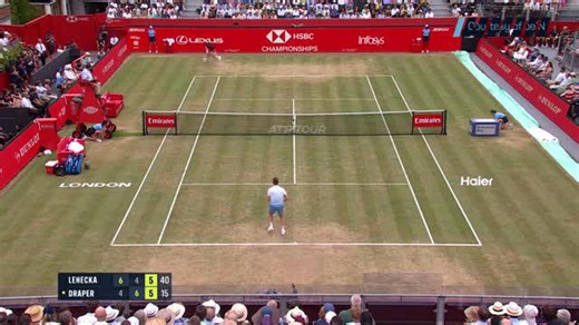 Draper smashes racket in rage as Queen's dreams end