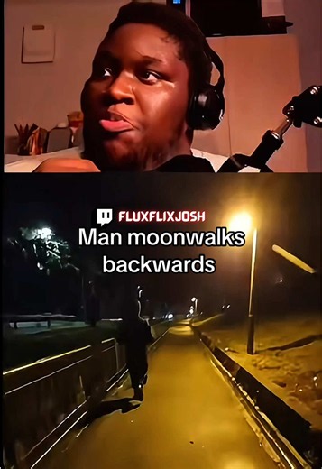Man moonwalk’s backwards #foryou #scary #viral | moonwalk