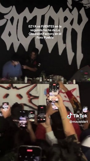 EZYA y Fuentes en La Obsesión Factory en Puebla