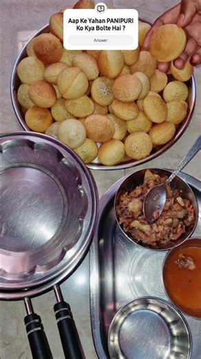 Golgappa Making 😋 #shortvideo #food #recipe #golgappa #cooking