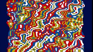 Waves, Gradient, Template. Free Stock Video