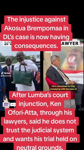 The consequences of injustice against Akosua Brempoma in DL's case has just begun #ghanafyp #ghanatiktok🇬🇭 #justiceforakosuabrempomaa #kenoforiattah #ghanajudiciary