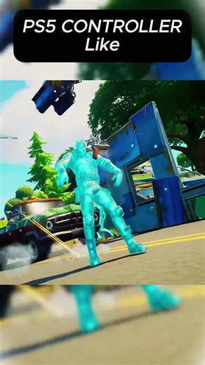 PS4 OR PS5 controller Is better for fortnite? #controller #gaming #fortnite #nostalgiaplaystation