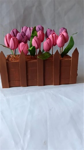Diy Pista Shell Tulip🌷#shorts #trending #aesthetic #handmade #craftideas