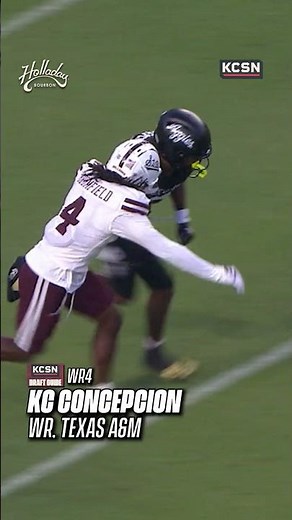 Texas A&M WR KC Concepcion 2026 NFL Draft Highlights