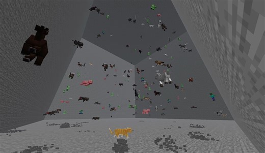 you can make horse race tests in minecraft..