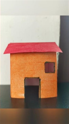 House using chart paper #shortvideo #youtubeshorts #crafts
