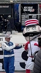 Sorry, Mr. Red. 😅 Ryan and Chris had fun playing wiffle ball but they’re gonna stick to their driving careers#NASCAR #SpeedwayClassic #Bristol | RFK Racing