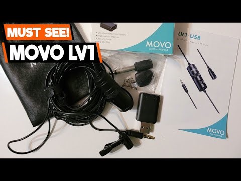 Movo LV1 Review: The BEST $20 Lavalier Microphone for YouTube & Vlogging? (Sound Test!)