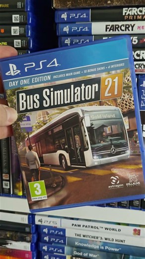 Bus Simulator 21 | Day One Edition | PS4 🎮 #physicalgames #ps4 #bussimulator