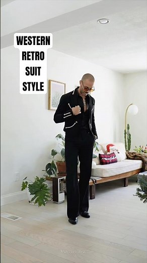 Western Retro Suit Style!