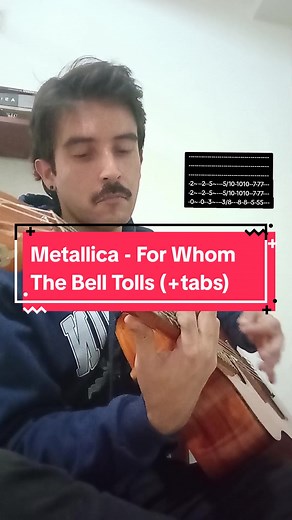 Metallica Guitar Tutorial: For Whom The Bell Tolls ( tabs)