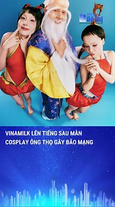 Ba gương mặt nổi tiếng của giới trẻ: người mẫu Quỳnh Anh Shyn, rapper SaabiRose và Lil Grace vừa khiến mạng xã hội dậy sóng sau bộ ảnh cosplay ông Thọ, biểu tượng quen thuộc của thương hiệu sữa đặc Vinamilk. #trendingreels #trendingreelsvideo #thờisự #thoisu #fyp #tintuc24h #tintuc | Đô thị 24h