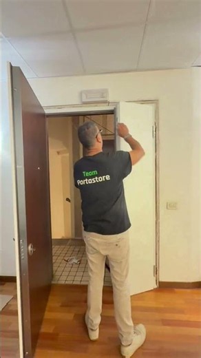 Porta Blindata a 2 Ante: Il Dietro le Quinte di un'Installazione Perfetta #Portastore