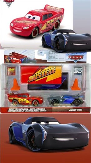 Disney cars Rust-Eze Lightning McQueen & Jackson Storm diecast 2022 #disneycars