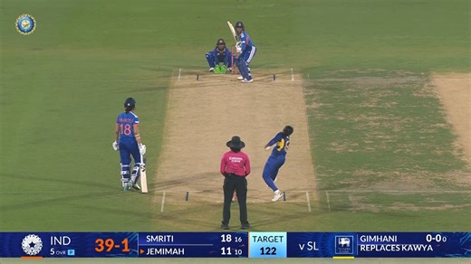 Team India on Instagram: "Placement 🤝 Power 🎥 Glimpses of an impressive partnership between Vice Captain Smriti Mandhana and Jemimah Rodrigues 👌 #TeamIndia | #INDvSL | @idfcfirstbank"