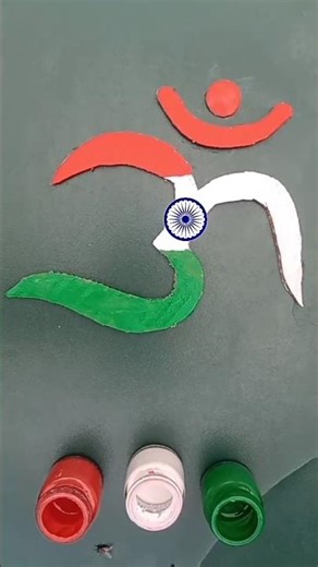 Indian flag painting on face | 🇮🇳 art | independence Day
