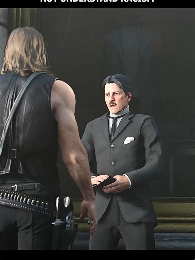 Arthur doesn’t understand racism #rdr #rdr2 #reddeadredemtion2 #reddeadredemption #arthurmorgan