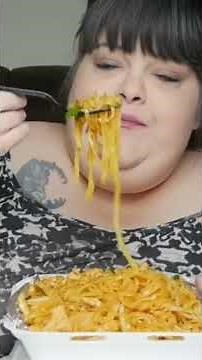 Big Weight she love to eat many stuffed so much | Belly Stuffing Food #bellystuffingfood #bigbelly