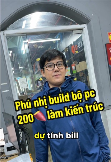 Phú nhị qua build bộ pc 200🍠 làm kiến trúc render chaos vantage #nvnm #pcgaming #buildpc #pctragop #pov