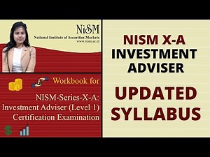NISM Investment Advisor - Updated Syllabus